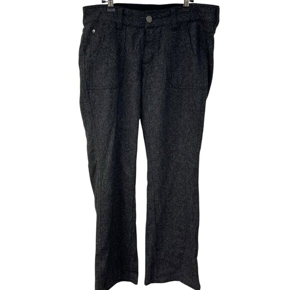 Woolrich Pants Women’s Size 10 Straight Leg Outdoors Gray Wool Silk Blend - Picture 1 of 8